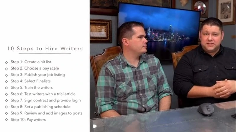 image of find and train writers