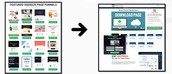 click funnles funnel scripts $297 and funnel templates