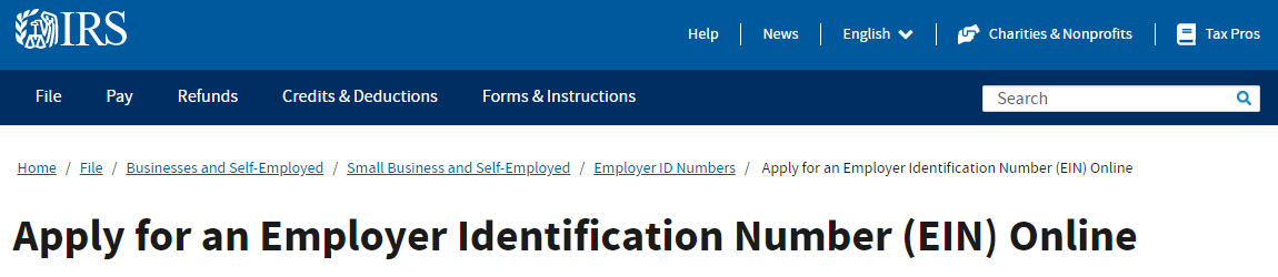 tax id or also know as an employer identification number