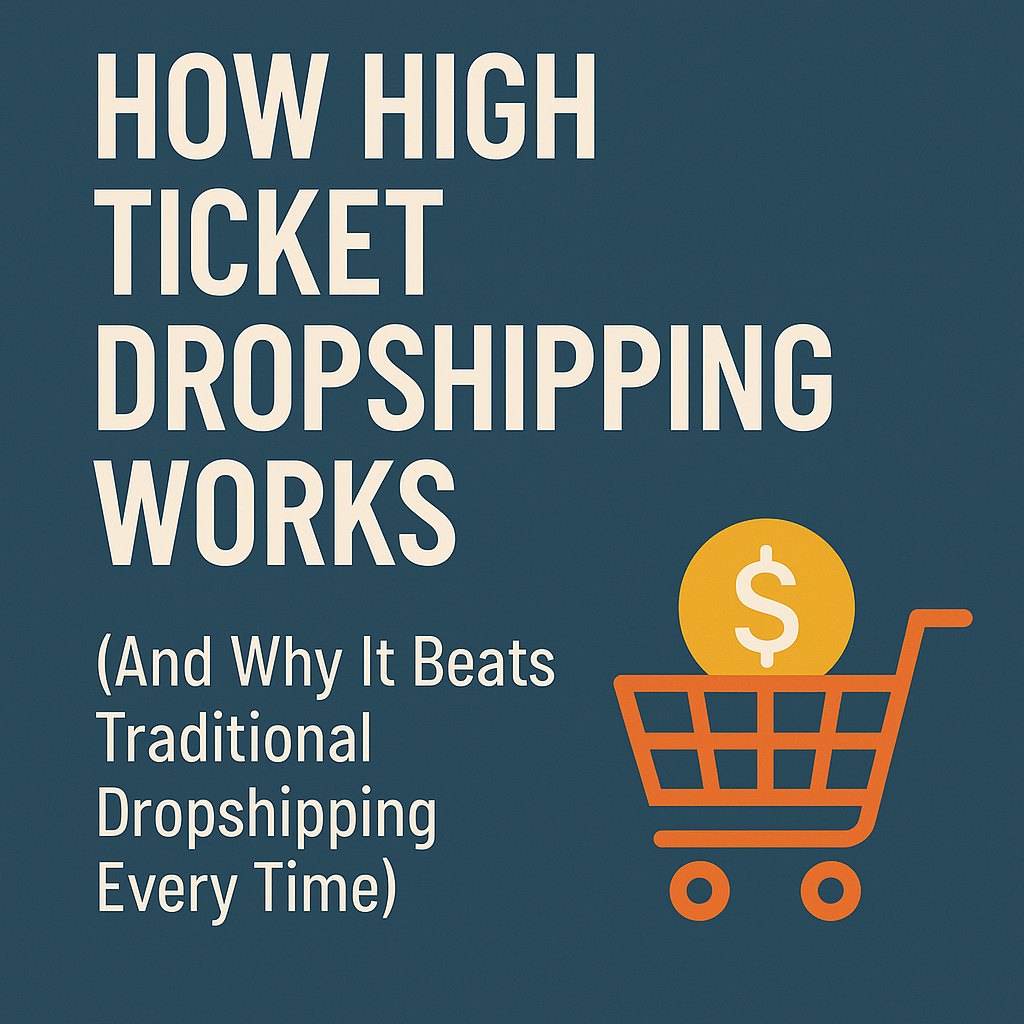 How High Ticket Dropshipping Works