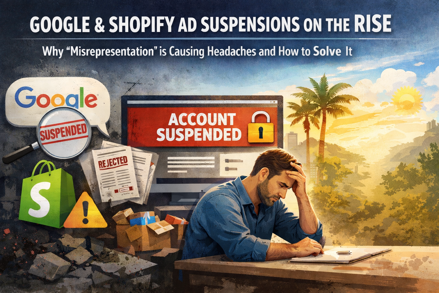 Why Are So Many New Google Shopify Ad Accounts Getting Suspended for 'Misrepresentation'?